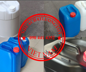 Gía can nhựa 10 lít xanh, can vàng 20 lít đựng hóa chất, can vuông 25 lít xanh
