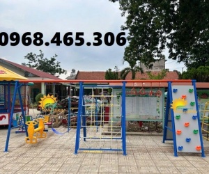 Thang leo trẻ em bằng sắt, thang leo vận động mầm non