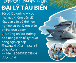 TUYỂN SINH LỚP ĐẠI LÝ TÀU BIỂN