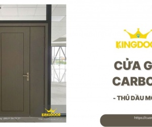 Cửa Gỗ Carbon Tại Thủ Dầu Một | Kingdoor Có Gì Khác Biệt?