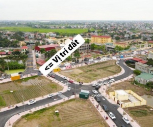 Bán lô góc mặt ngoài trục chính khu KDC Quỳnh Mỹ