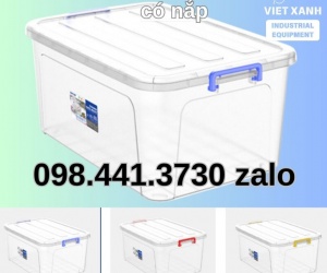 Lợi ích khi dùng thùng nhựa trắng cho kho linh kiện điện tử