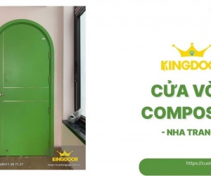 Cửa Vòm Composite Tại Nha Trang | Cách Âm & Bền Đẹp Lâu Dài