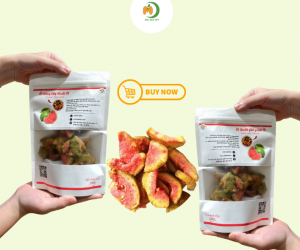 Ổi Sấy Dẻo Muối Ớt, Túi 200g Tiện Lợi