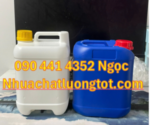 CAN HDPE 500ml ĐỰNG Axit loãng, dung dịch chuẩn, thuốc thử hóa học