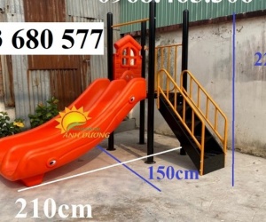 Cầu trượt vận động dành cho trẻ em mầm non