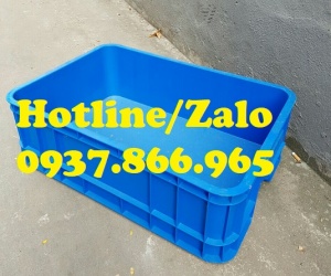 Thùng nhựa nguyên sinh B1, thùng đặc có nắp, khay cơ khí, khay nhựa bít