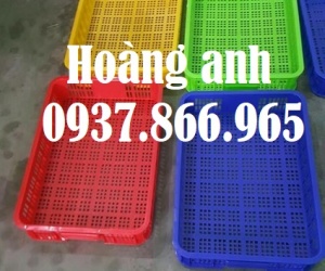 Sọt đựng rau củ trong siêu thị, sóng nhựa, bán sọt nhựa cao 10 toàn quốc
