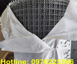 Lưới đan inox 304 ô 3x3mm 