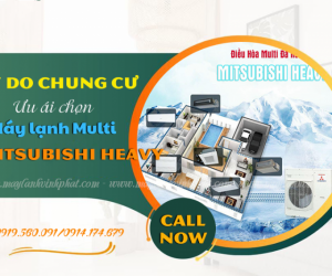 Danh sách các model và giá dàn nóng Điều hòa hệ MULTI MITSUBISHI HEAVY hiện nay