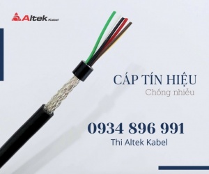 Cáp tín hiệu chống nhiễu 0.22mm² – 2, 4, 6, 8 lõi
