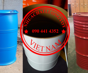 Chuyên thùng phuy sắt đựng hóa chất 220 lít giá tận xưởng 
