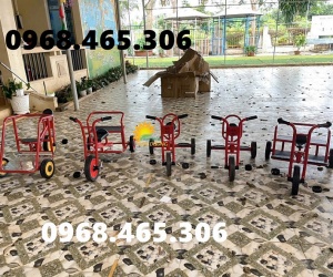 Xe đạp mầm non 3 bánh, xe đạp trẻ em 3 bánh nhập khẩu