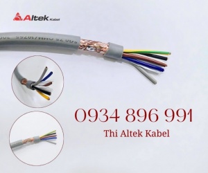 Cáp điều khiển 5×0.75mm², 5×1.0mm² chống nhiễu Altek Kabel – Giá tốt, hàng sẵn kho