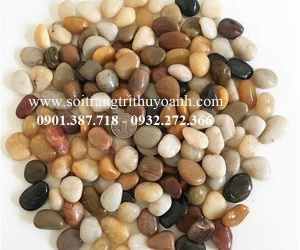 Sỏi bóng nhiều màu