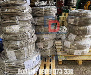 Gia công đan lưới inox cho dây điện | Dây điện đan lưới chống nhiễu