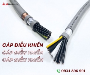Cáp Điều Khiển 16x0.5mm Altek Kabel Có Lưới Chống Nhiễu, Giao Toàn Quốc