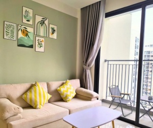 Bán Căn 2PN 59m² – Full nội thất, ban công Đông Nam mát mẻ, Khu Vườn Nhật  3,3 tỷ, đã có sổ, chủ