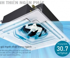  Lắp Máy Lạnh Âm Trần Panasonic S-1821PU3H cho nhà hàng – khách sạn.