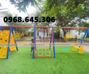 Xích đu trẻ em, xích đu thang leo trẻ em