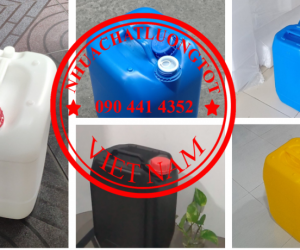 Can 10 lít đựng hóa chất thủy sản, can 20L đựng nông dược, can 25L đựng vi sinh, can 30 lít đựng màu