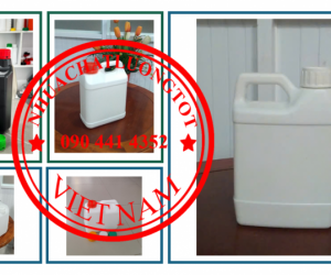 Can nhựa 5 lít dày, can 2 lít đựng thảo dược, can 1 lít đựng nước xả vải, can 500ml đựng mật ong