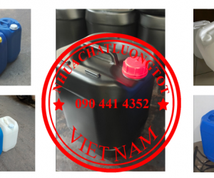 Can 30 lít giá bao nhiêu, sx can 25 lít tại Trà Vinh, can 20 lít hóa chất Q12, can 10 lít HDPE đựng 