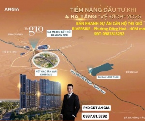 VỊ TRÍ ĐẸP - GIÁ TỐT - BÁN NHANH DỰ ÁN CĂN HỘ THE GIÓ RIVERSIDE - Phường Đông Hoà - HCM mới