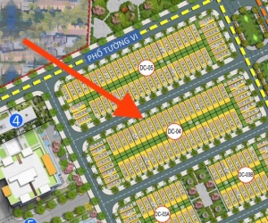 Chính chủ cần bán lô đất DC04-51 - KĐT Cầu Trúc Sông Công - Hướng Tây Bắc - 103.75m2. 1,7 tỷ