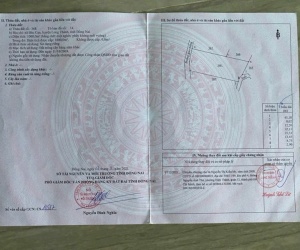 LÔ ĐẤT VỊ TRÍ ĐẸP - GIÁ TỐT tại xã Bàu Cạn, huyện Long Thành, tỉnh Đồng Nai