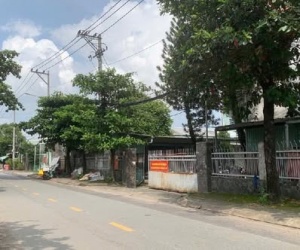 Lô ĐẤT Mặt tiền đường 20m TÂN THỚI NHÌ, Hóc Môn, Diện tích 2.300m2 (20 x 115), gần Chợ Hóc Môn.