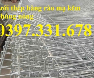 Hàng rào mạ kẽm nhúng nóng phi 5 a50x200mm giao hàng toàn quốc