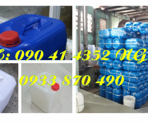 SX can nhựa 10 lít, can nhựa 20L đựng hóa chất theo yêu cầu tại Q12