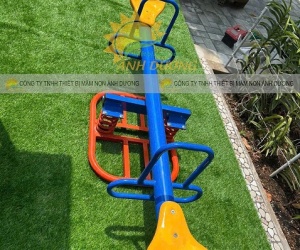 Bập bênh đòn đôi ngoài trời, bập bênh đôi mầm non