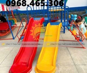 Cầu trượt trẻ em ngoài trời nhập khẩu giá rẻ