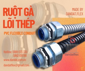 Ống ruột gà/ Ruột gà luồn dây điện/ Ống ruột gà lõi thép luồn dây điện