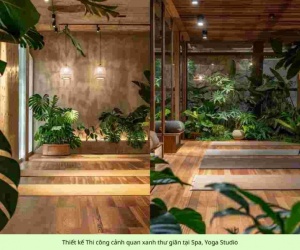 Dịch Vụ Thiết Kế & Thi Công Cảnh Quan SPA Resort Đẳng Cấp – Cam Kết Trị Liệu & Bền Vững