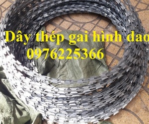 Dây kẽm gai làm hàng rào, dây kẽm gai chống trộm hiệu quả 