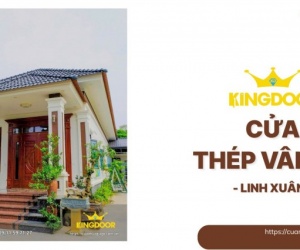 Cửa Thép Vân Gỗ tại Linh Xuân | Sang Trọng, An Toàn & Bền Bỉ