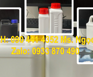 Cung cấp can nhựa đựng hóa chất 0.5 lít, can 1 lít dày, can nhựa 2 lít tròn