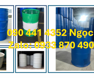 Thùng phuy sắt 220 lít đựng hóa chất, vỏ thùng phuy sắt 220 lít nắp hở 