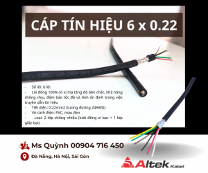 Cáp tín hiệu rs485 6x0.22 Altek Kabel Đà Nẵng, Hà Nội, Sài Gòn, Bình 