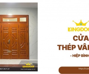 Cửa Thép Vân Gỗ tại Hiệp Bình | Sang Trọng, An Toàn, Giá Tốt