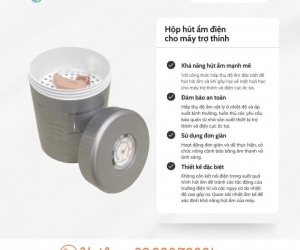 Hộp Hút Ẩm Điện – Bảo Vệ Máy Trợ Thính Bền Lâu Mỗi Ngày