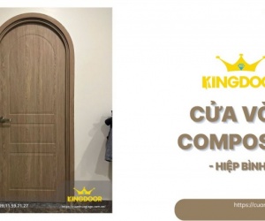 Cửa Vòm Composite tại Hiệp Bình | Bền – Chống Ẩm – Hiện Đại