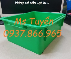 Thùng nhựa đặc, thùng cơ khí, khay nhựa đựng buloong, bán thùng nhựa