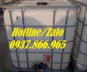 Bồn cũ sử dụng 1 lần độ mới  90%, tank 1000l mới, bồn 1000l đựng chất lỏng