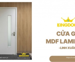 Cửa Gỗ MDF Melamine tại Linh Xuân | Bền Đẹp & Giá Hợp Lý