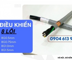 Cáp điều khiển tín hiệu 8x0.5/8x0.75/8x1.0/8x1.5 Altek Kabel