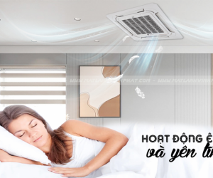  Máy lạnh âm trần cassette có nên lắp cho phòng ngủ không? Ưu điểm là gì?